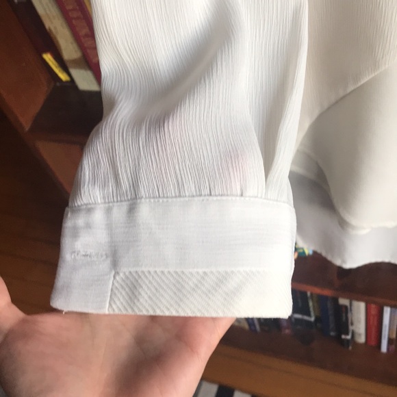 One of a kind minimalist long Oxford shirt - size M - Picture 5 of 9